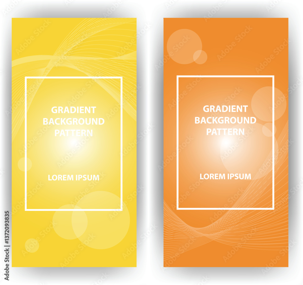 Fototapeta premium Gradient Background Pattern (18)