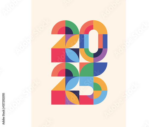 2025-Memphis font poster creative font design