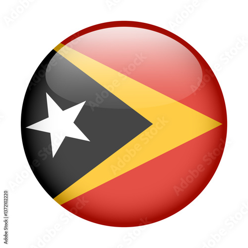 flag of East Timor, button round glossy icon Free Download flag of East Timor, button round glossy icon - GFXLoad