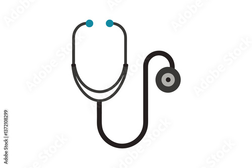 stethoscope isolated on white background
