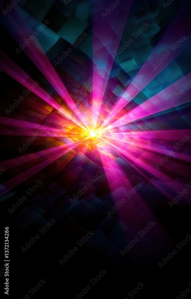 Obraz premium abstract background with rays