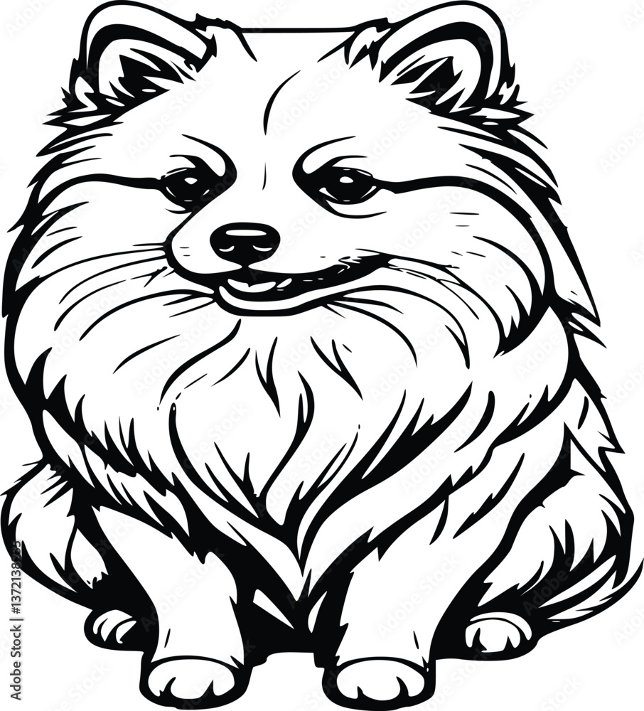 vector illustration of cartoon Ponmeniyan vector illustration of cartoon Ponmeniyan
