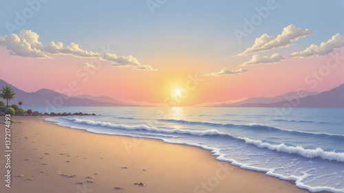 Sunrise on the Beach