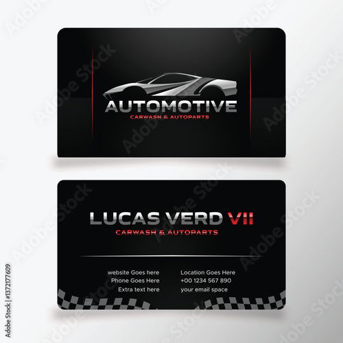 Car logo Business Card Design