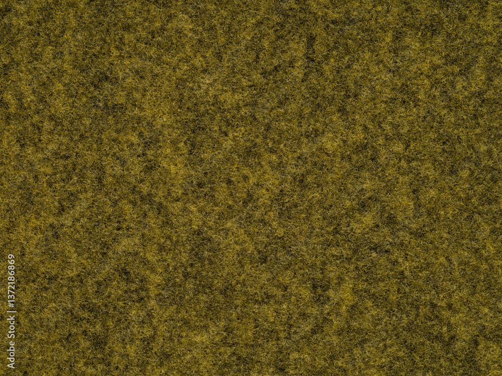 Olive and mustard hues blend in a felt surface, evoking the rustic allure of autumn's palette