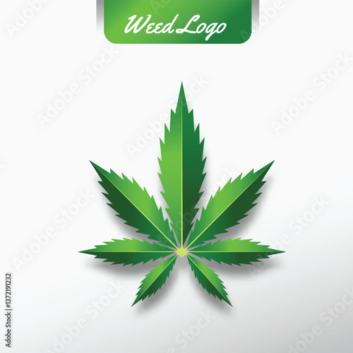 marijuana weed cannabis illustration 
