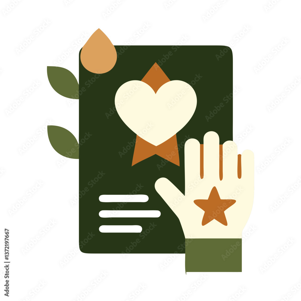 Obraz premium Colorful Vector Shape SVG Design