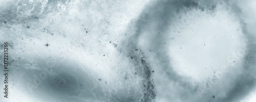 Enigmatic Celestial Landscape with Fluid Nebula, Captivating Swirl, and Soft Light

