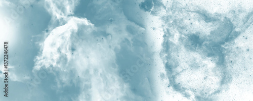 Ethereal Space Scene with Fluid Nebula, Enigmatic Swirl, and Dreamy Light

