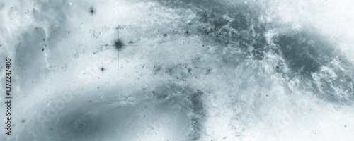 Dynamic Celestial Scene with Abstract Nebula, Fluid Swirl, and Captivating Colors

