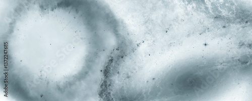 Ethereal Cosmic Composition with Vibrant Nebula and Soft, Whirling Flow

