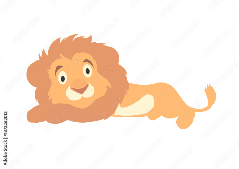 Obraz premium Lion vector