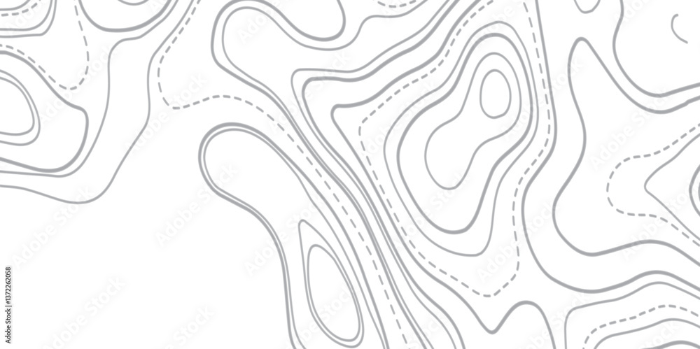 Fototapeta premium Minimalist Line-Based Mountain Relief Pattern with a Sophisticated Layered Appearance, Perfect for Modern Abstract or Technical Design Applications