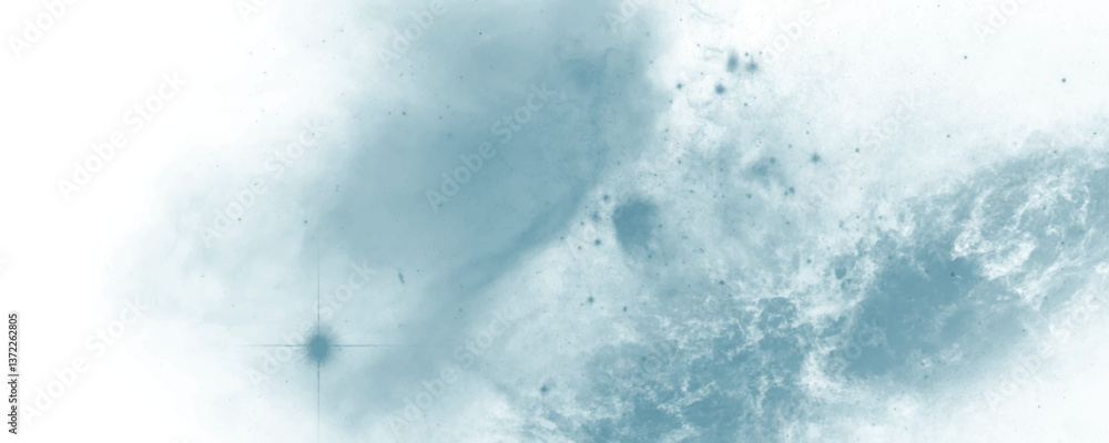 Fototapeta premium Majestic Celestial Design with Abstract Nebula and Turbulent Flow