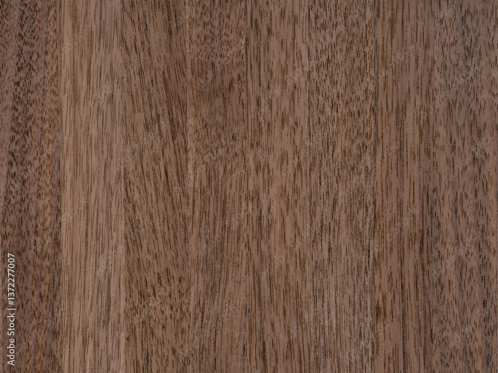 Warm Canaletto walnut veneer with intricate wood patterns