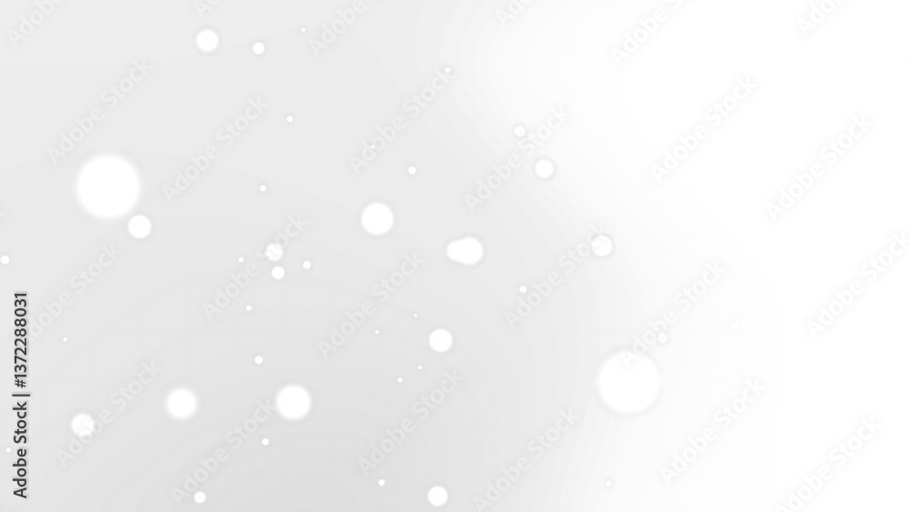 white gradient background features numerous small bright round particles white gradient background features numerous small bright round particles