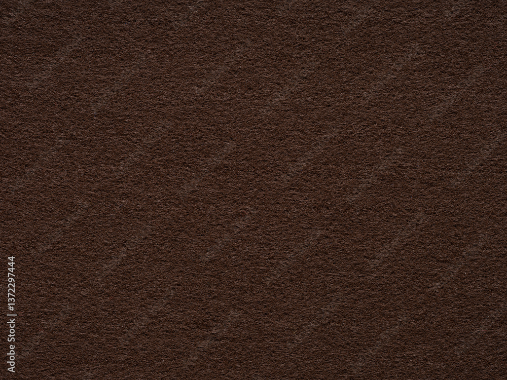 Earthy brown felt texture conveys a natural and robust feel, suitable for designs that embrace organic warmth