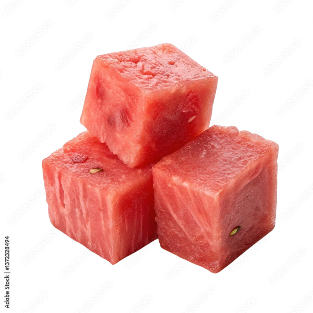 Fresh raw meat slice isolated on white Fresh raw meat slice isolated on white