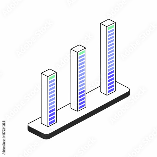 Minimalist Data Visualization Bar Graph