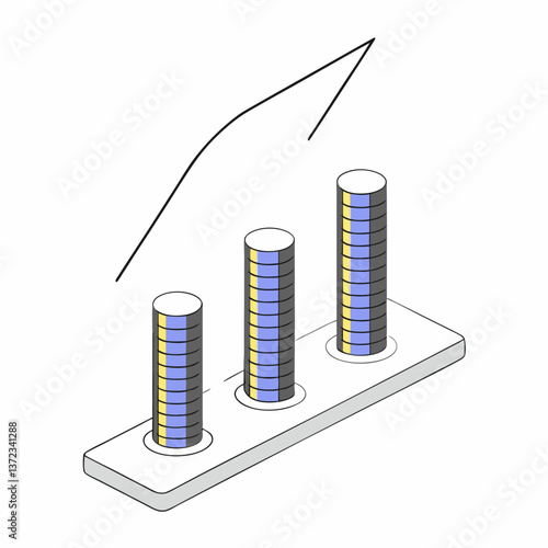 Minimalist Data Visualization Bar Graph