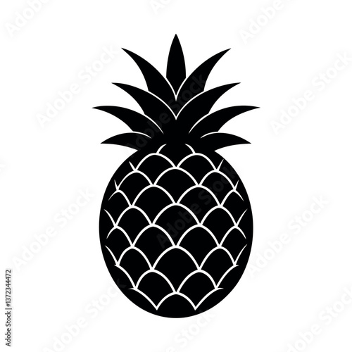vector illustration of pineapple