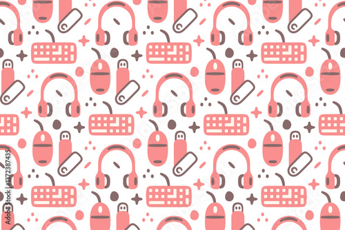 Computer Gadgets Pattern
