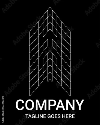 X Outline Letter Architecture Logo. Spider web style outline capital letter logo. Perfect for Company, T-shirt, Home, Architecture, Building, and Construction. Also suitable for sports car, gamer.
