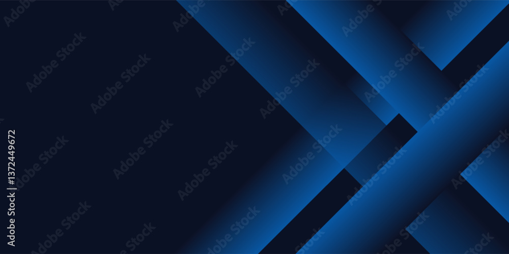 Obraz premium Dark blue modern business abstract background. Vector illustration design for presentation, banner, cover, web, flyer, card, poster, wallpaper, texture, slide, magazine, and powerpoint