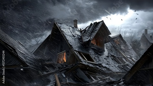 Roofs and Windows Suffer Damage from Severe Weather