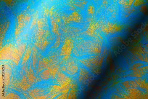 Pattern, painting, leaves, texture, material, skin, personalized pattern, paper, leather, packaging, cool, graphics, gradient, personality, background