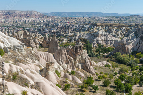 Goreme National Park, Nevsehir city surroundings, Cappadocia, UNESCO World Heritage Site, Turkey.