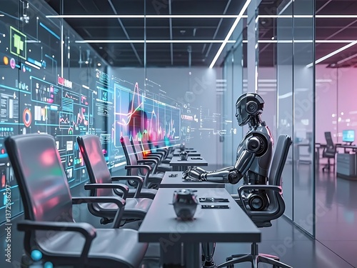 Experience seamless Human-AI collaboration in a high-tech environment. 