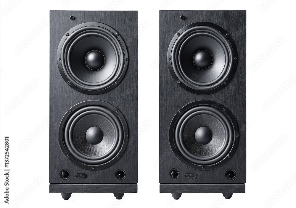 audio speaker isolated on white background audio speaker isolated on white background