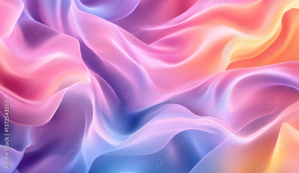 Abstract Fluid Fabric Abstract Fluid Fabric
