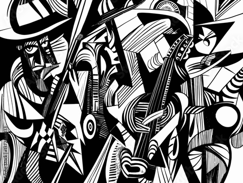 seamless pattern with skulls