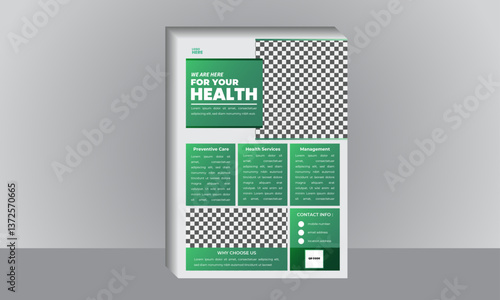 Health Care Flyer Design Template