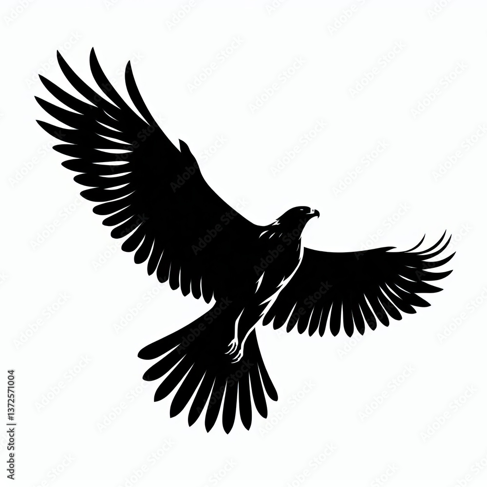 Obraz premium Graceful Shadows A Collection of Animal Silhouettes