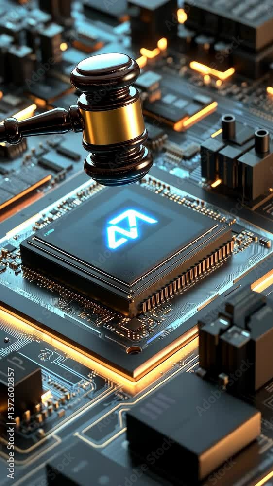 Innovative technology merges law and computing in a futuristic setting at a digital courtroom Innovative technology merges law and computing in a futuristic setting at a digital courtroom