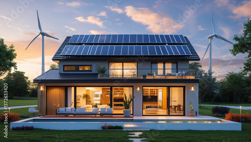 Solar-Powered Smart Home
