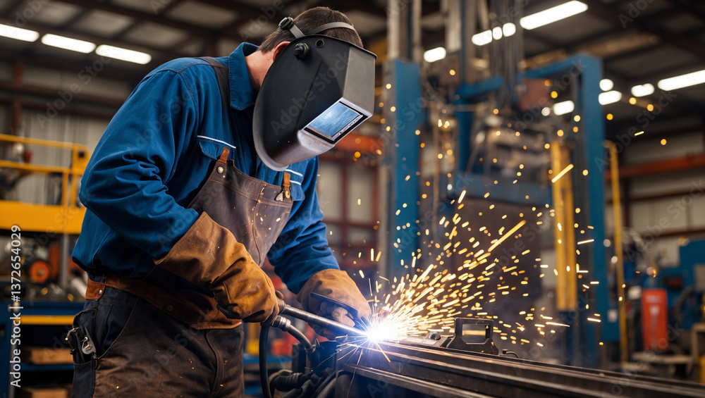 Welder at Work Welder at Work