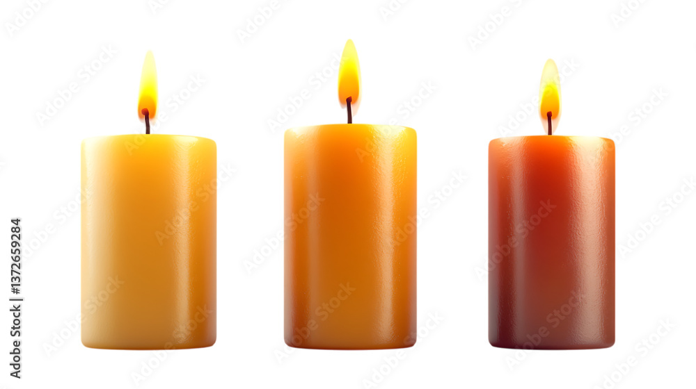 Candle Flame Set in Three Different Poses on Transparent Background for Spiritual Themes, Holiday Decorations, or Relaxation Designs Candle Flame Set in Three Different Poses on Transparent Background for Spiritual Themes, Holiday Decorations, or Relaxation Designs