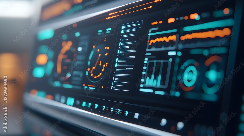 Futuristic AI-Powered ESG Tracking System with Transparent Holographic Display Showing Real-Time Sustainability Analytics Futuristic AI-Powered ESG Tracking System with Transparent Holographic Display Showing Real-Time Sustainability Analytics