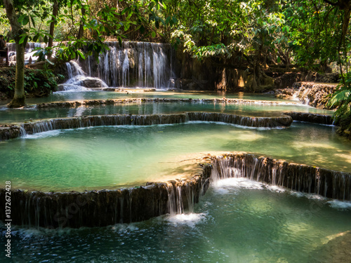 Kuang Si Waterfall, Luang Prabang, Laos
