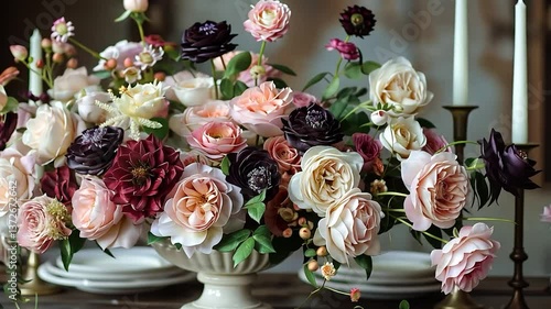 Elegant floral centerpiece