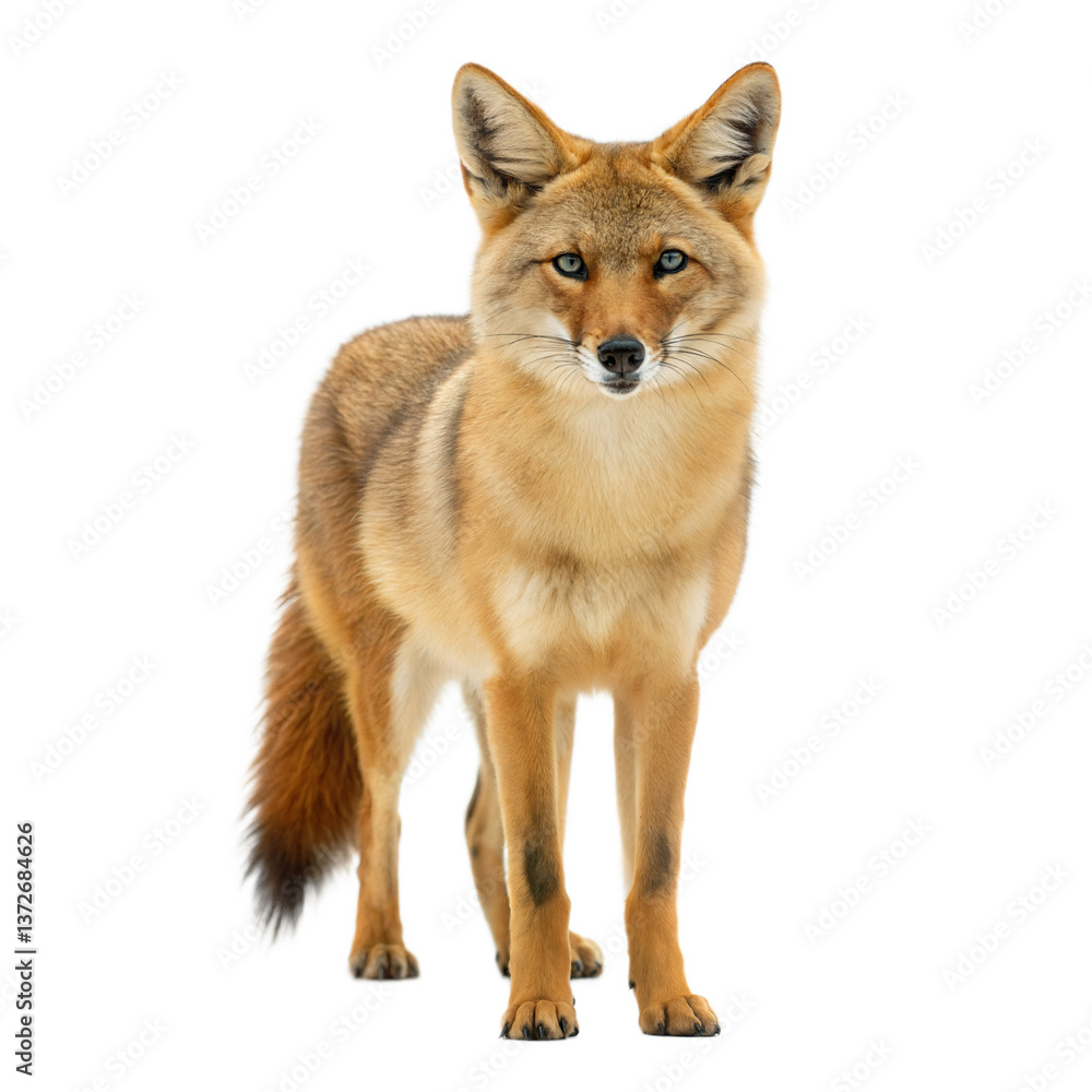 Fototapeta premium Golden Jackal AI Generated Image