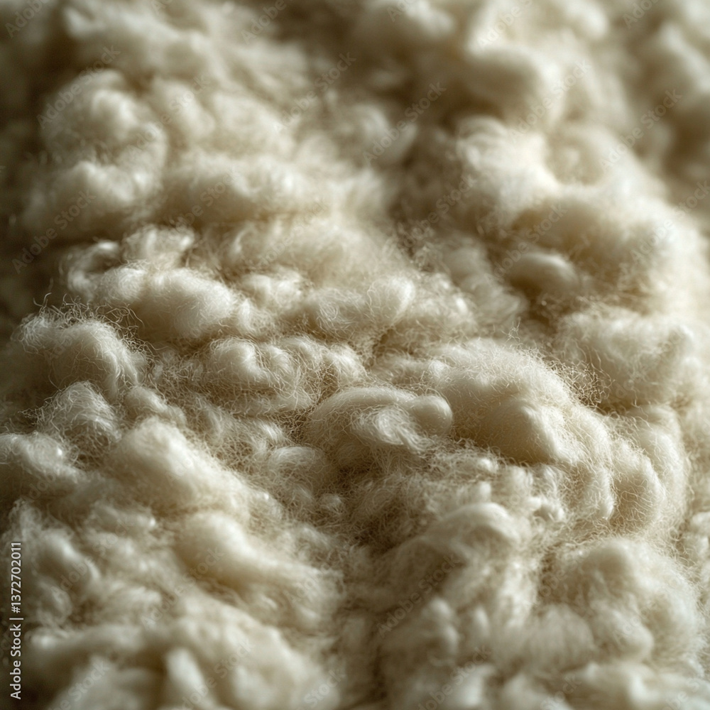 close up of knitted wool. Generative AI