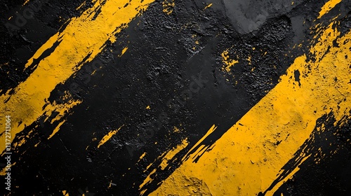 black and yellow grunge background