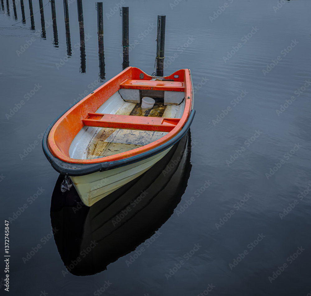 Obraz premium boat on the water