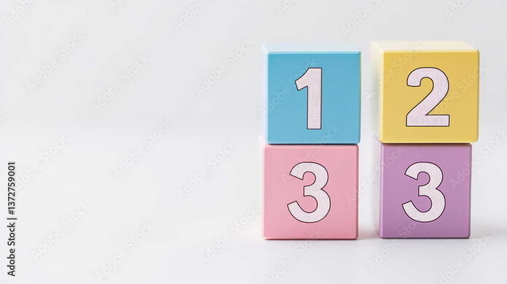 Colorful building blocks arranged in a playful composition for early childhood development. Colorful building blocks arranged in a playful composition for early childhood development.