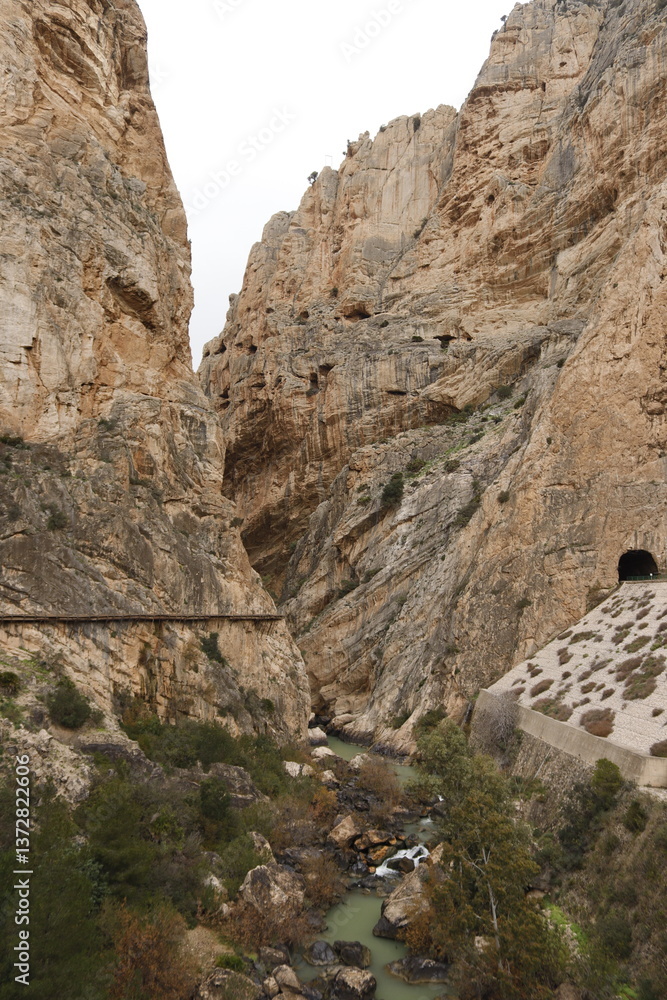 Fototapeta premium CAMINITO DEL REY, ARDALES, ESPAÑA, 